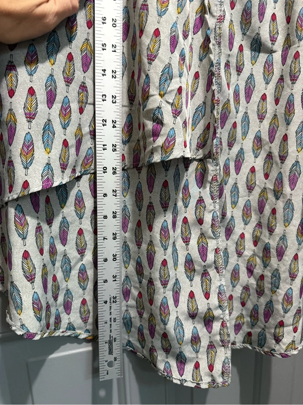 Colorful feathers shawl by LuLaRoe size small (oversized)